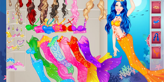 Игра Барби русалка для девочек Игра Барби русалка для девочек