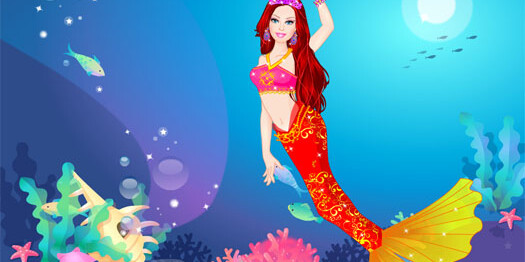 Игра Барби русалка для девочек Игра Барби русалка для девочек