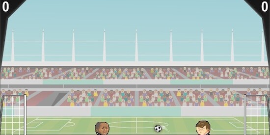 Игра футбол головами Игра футбол головами