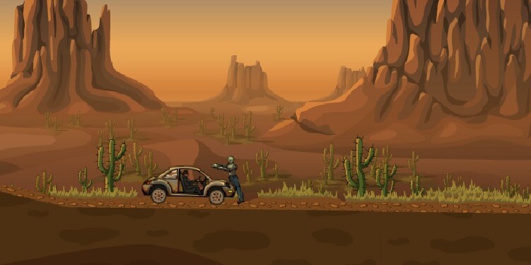 Игра Давить зомби Игра Давить зомби