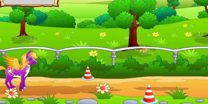 Игра Гонки пони Игра Гонки пони