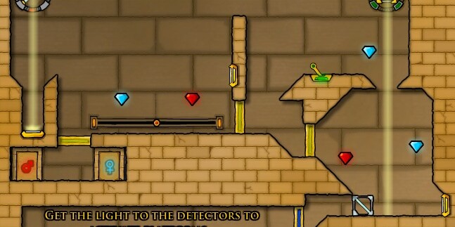 Игра Огонь и Вода 2 в Храме Света Игра Огонь и Вода 2 в Храме Света