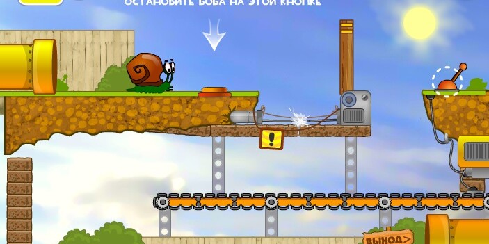 Игра Улитка Боб 1 Игра Улитка Боб 1