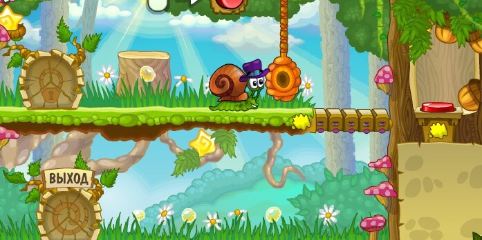 Игра Улитка Боб 5: История любви Игра Улитка Боб 5: История любви