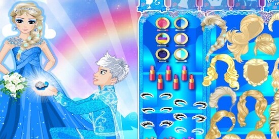 Игра Холодное сердце с Эльзой Игра Холодное сердце с Эльзой