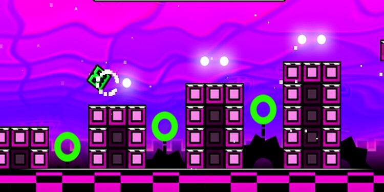 Прыжки в игре геометрия Даш Прыжки в игре геометрия Даш