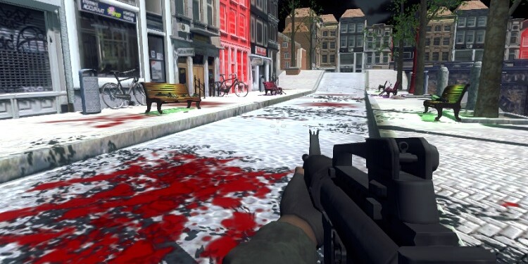 Мертвый город в хоррор игре Мертвый город в хоррор игре