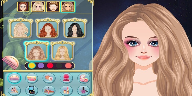 Игра на 4 одевалка Игра на 4 одевалка