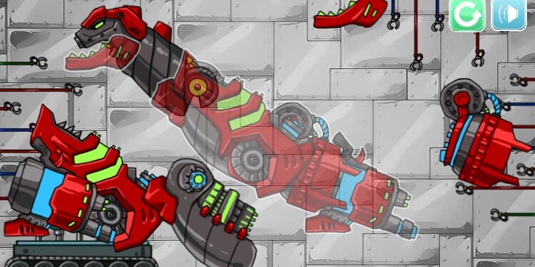 Игры роботы динозавры Игры роботы динозавры