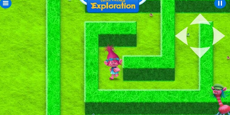 Лабиринт в игре про троллей Лабиринт в игре про троллей