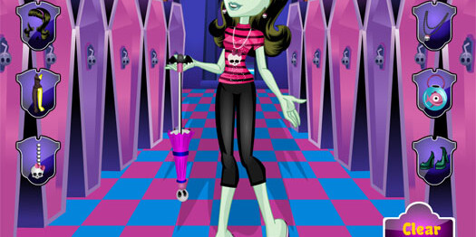 Игра Монстр Хай: Страх камера мотор Игра Монстр Хай: Страх камера мотор