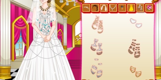 Игра Свадебная одевалка для девочек Игра Свадебная одевалка для девочек