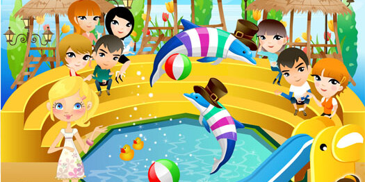 Игра Выступает дельфин 4 Игра Выступает дельфин 4