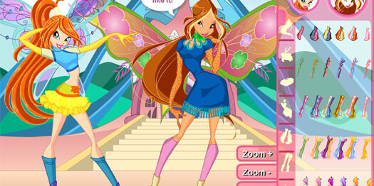 Игра Винкс на двоих для девочек