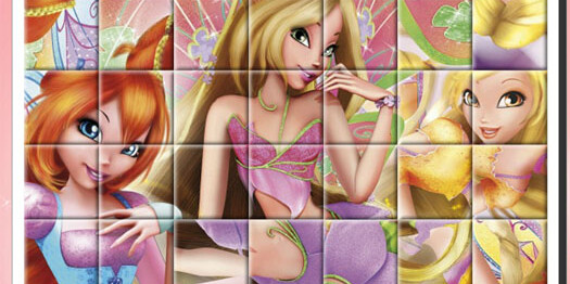 Игра Пазлы Винкс для девочек Игра Пазлы Винкс для девочек