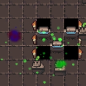 Игра Симулятор данжа в стиле Айзека