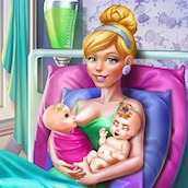 Игра Золушка: Рождение близнецов