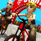 Игра Велосипед с препятствиями