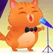 Игра Котик Бубу Артист: Пазл