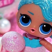 Игра Синеволосая кукла ЛОЛ: Пазл