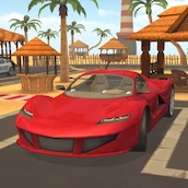 Игра Парковка Машин 3Д: Пляж