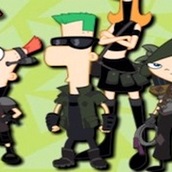 Игра Три в ряд с Финес и Ферб