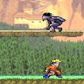 Игра Бродилка Наруто с драками