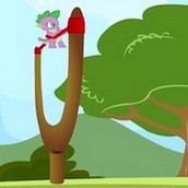 Игра Запусти спайка из Май Литл Пони