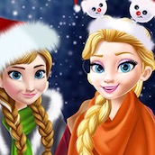 Игра Шоппинг с принцессами под Новый Год