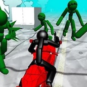 Игра Стикмен на мотоцикле