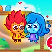 Игра Мальчик огонь и девочка вода 6