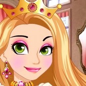 Игра Рапунцель делает макияж