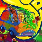 Игра Скуби Ду за рулем фургона