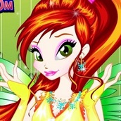 Игра Стелла из Винкс моет голову