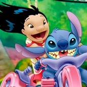 Игра Лило и Стич на отдыхе