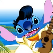 Игра Лило и Стич: одевалка на пляже