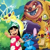 Игра Раскраска Лило и стич