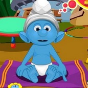 Игра Уход за Смурфиком