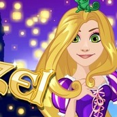 Игра Рапунцель ухаживает за волосами