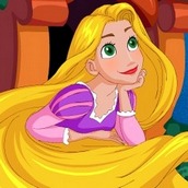 Игра Рапунцель убирается