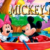 Игра Ищем буквы с Микки Маусом