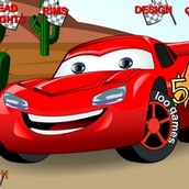 Игра Покрась Молнию Маквин