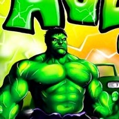 Игра Халк на машине