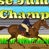 Игра Прыгать на Лошадях