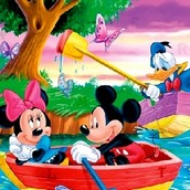 Игра Микки Маус ищет буквы