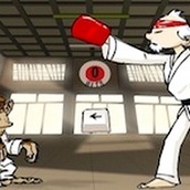 Игра Обезьянья драка с тренером