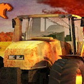 Игра В Хэллоуин на тракторе