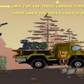 Игра Армейский грузовик