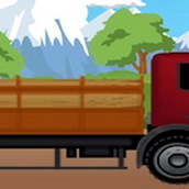 Игра Везем лес на КАМАЗе