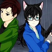 Игра Одевалка: аниме партнеры